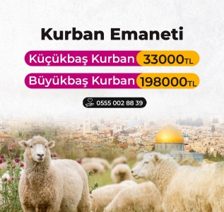 Kurban Emanetiniz Kudüs’e Umut Olsun -Küçükbaş