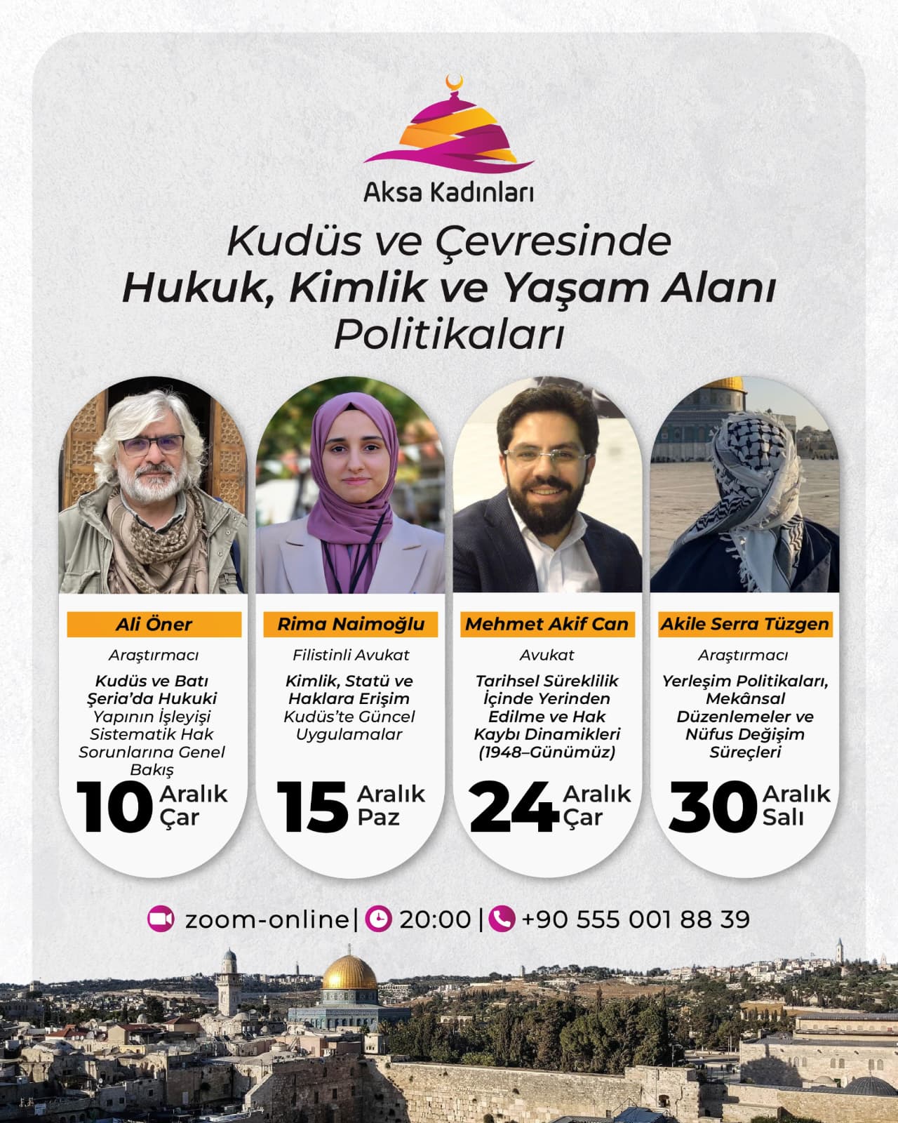 Kudüs ve Çevresinde Hukuk, Kimlik ve Yaşam Politikası